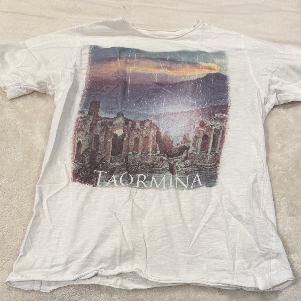 White Graphic T-Shirt